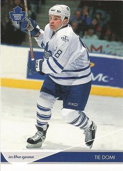2003-04 In The Game Toronto Star #93 Tie Domi Front