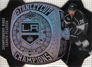 2014-15 Upper Deck Black Diamond - Championship Rings #CRB-6 Tanner Pearson Front