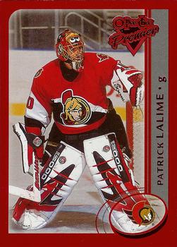 2002-03 O-Pee-Chee - O-Pee-Chee Premier Red Line #61 Patrick Lalime Front
