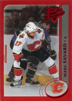 2002-03 O-Pee-Chee - O-Pee-Chee Premier Red Line #72 Marc Savard Front