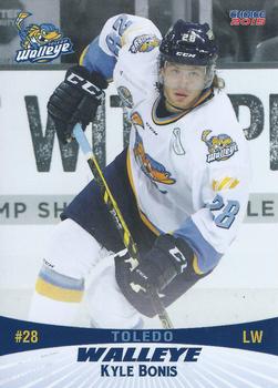 2014-15 Choice Toledo Walleye (ECHL) #3 Kyle Bonis Front