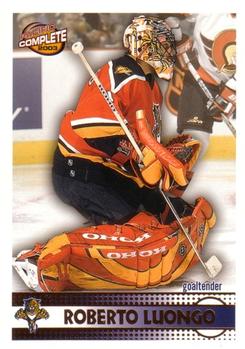 2002-03 Pacific Crown Royale - 2002-03 Pacific Complete #128 Roberto Luongo Front