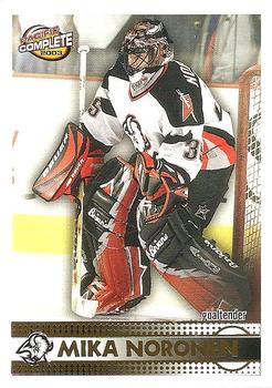 2002-03 Pacific Crown Royale - 2002-03 Pacific Complete #2 Mika Noronen Front
