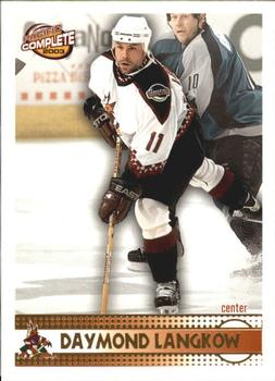 2002-03 Pacific Crown Royale - 2002-03 Pacific Complete #22 Daymond Langkow Front