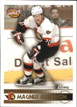 2002-03 Pacific Crown Royale - 2002-03 Pacific Complete #50 Magnus Arvedson Front