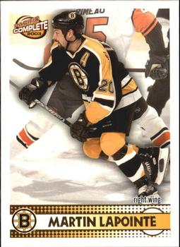 2002-03 Pacific Crown Royale - 2002-03 Pacific Complete #135 Martin Lapointe Front