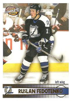 2002-03 Pacific Crown Royale - 2002-03 Pacific Complete #154 Ruslan Fedotenko Front