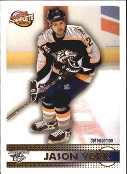 2002-03 Pacific Crown Royale - 2002-03 Pacific Complete #175 Jason York Front