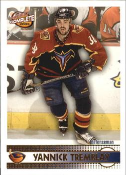 2002-03 Pacific Crown Royale - 2002-03 Pacific Complete #193 Yannick Tremblay Front