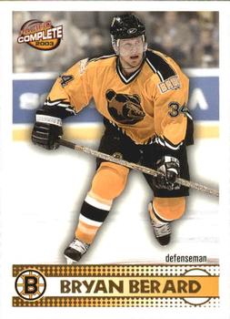2002-03 Pacific Crown Royale - 2002-03 Pacific Complete #212 Bryan Berard Front