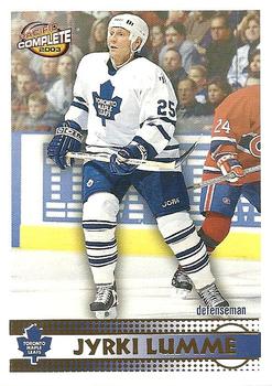2002-03 Pacific Crown Royale - 2002-03 Pacific Complete #283 Jyrki Lumme Front