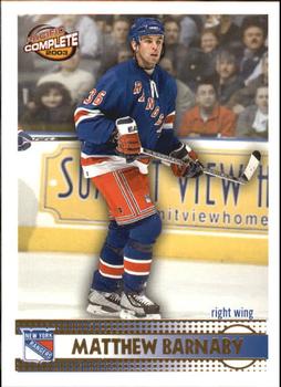 2002-03 Pacific Crown Royale - 2002-03 Pacific Complete #293 Matthew Barnaby Front