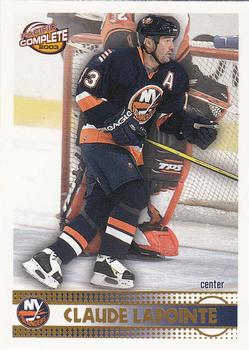 2002-03 Pacific Crown Royale - 2002-03 Pacific Complete #384 Claude Lapointe Front