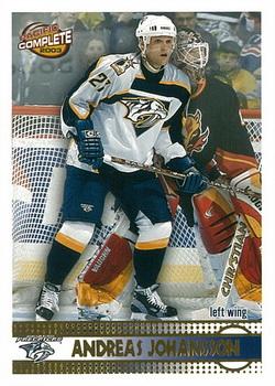 2002-03 Pacific Crown Royale - 2002-03 Pacific Complete #434 Andreas Johansson Front