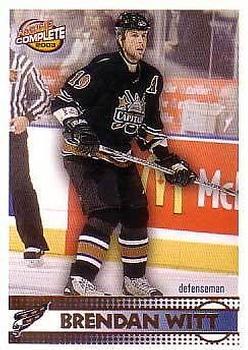 2002-03 Pacific Crown Royale - 2002-03 Pacific Complete #471 Brendan Witt Front