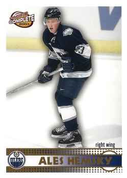 2002-03 Pacific Crown Royale - 2002-03 Pacific Complete #523 Ales Hemsky Front