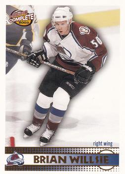 2002-03 Pacific Crown Royale - 2002-03 Pacific Complete #173 Brian Willsie Front