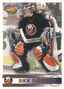 2002-03 Pacific Crown Royale - 2002-03 Pacific Complete #19 Rick DiPietro Front
