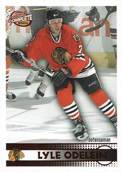 2002-03 Pacific Crown Royale - 2002-03 Pacific Complete Red #386 Lyle Odelein Front