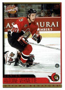 2003-04 Pacific Crown Royale - 2003-04 Pacific Complete Red #527 Antoine Vermette Front
