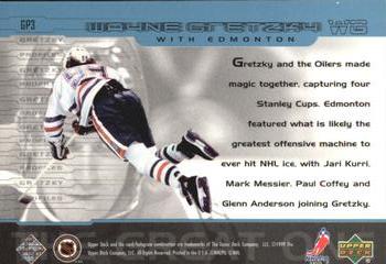 1999-00 Upper Deck - Gretzky Profiles #GP3 Wayne Gretzky Back