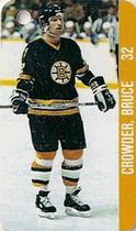 1983-84 Souhaits Renaissance NHL Collection Key Tags #NNO Bruce Crowder / NHLPA Logo Front