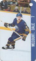 1983-84 Souhaits Renaissance NHL Collection Key Tags #NNO Phil Housley / Dale McCourt Back