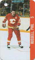 1983-84 Souhaits Renaissance NHL Collection Key Tags #NNO Phil Russell / Richie Dunn Front