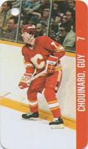 1983-84 Souhaits Renaissance NHL Collection Key Tags #NNO Guy Chouinard / Doug Risebrough Front