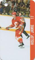 1983-84 Souhaits Renaissance NHL Collection Key Tags #NNO Jamie Hislop / Kari Eloranta Front