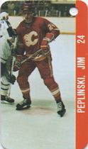 1983-84 Souhaits Renaissance NHL Collection Key Tags #NNO Paul Reinhart / Jim Peplinski Back