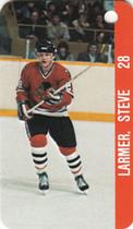 1983-84 Souhaits Renaissance NHL Collection Key Tags #NNO Darryl Sutter / Steve Larmer Back
