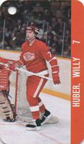 1983-84 Souhaits Renaissance NHL Collection Key Tags #NNO Willy Huber / Walt McKechnie Front