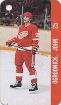 1983-84 Souhaits Renaissance NHL Collection Key Tags #NNO John Ogrodnick / Reed Larson Front