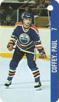 1983-84 Souhaits Renaissance NHL Collection Key Tags #NNO Kevin Lowe / Paul Coffey Back