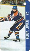 1983-84 Souhaits Renaissance NHL Collection Key Tags #NNO Jari Kurri / Charlie Huddy Back