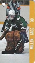 1983-84 Souhaits Renaissance NHL Collection Key Tags #NNO Greg Millen / NHLPA Logo Front