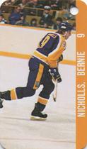 1983-84 Souhaits Renaissance NHL Collection Key Tags #NNO Mike Murphy / Bernie Nicholls Back