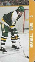 1983-84 Souhaits Renaissance NHL Collection Key Tags #NNO Brad Maxwell / Tom McCarthy Front