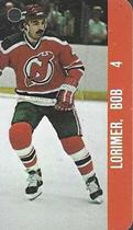 1983-84 Souhaits Renaissance NHL Collection Key Tags #NNO Bob Lorimer / Joel Quenneville Front