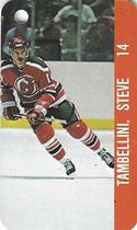 1983-84 Souhaits Renaissance NHL Collection Key Tags #NNO Steve Tambellini / Brent Ashton Front