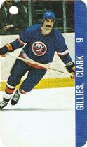 1983-84 Souhaits Renaissance NHL Collection Key Tags #NNO Clark Gillies / Bob Bourne Front