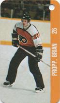 1983-84 Souhaits Renaissance NHL Collection Key Tags #NNO Ilkka Sinisalo / Brian Propp Back