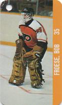 1983-84 Souhaits Renaissance NHL Collection Key Tags #NNO Bob Froese / NHLPA Logo Front