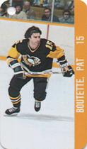 1983-84 Souhaits Renaissance NHL Collection Key Tags #NNO Pat Boutette / Marc Chorney Front