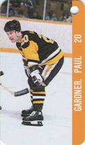 1983-84 Souhaits Renaissance NHL Collection Key Tags #NNO Rick Kehoe / Paul Gardner Back