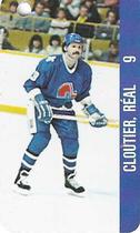 1983-84 Souhaits Renaissance NHL Collection Key Tags #NNO Real Cloutier / Pierre Aubry Front