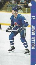 1983-84 Souhaits Renaissance NHL Collection Key Tags #NNO Anton Stastny / Randy Moller Back