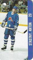 1983-84 Souhaits Renaissance NHL Collection Key Tags #NNO Anton Stastny / Randy Moller Front