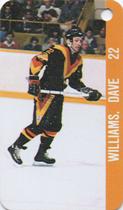 1983-84 Souhaits Renaissance NHL Collection Key Tags #NNO Ivan Hlinka / Dave Williams Back